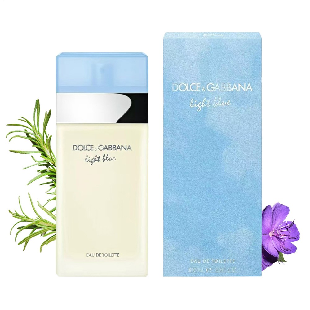 Light Blue Body Mist Spray 100ml 3.4 Oz Tester Natural Perfume Long Lasting-