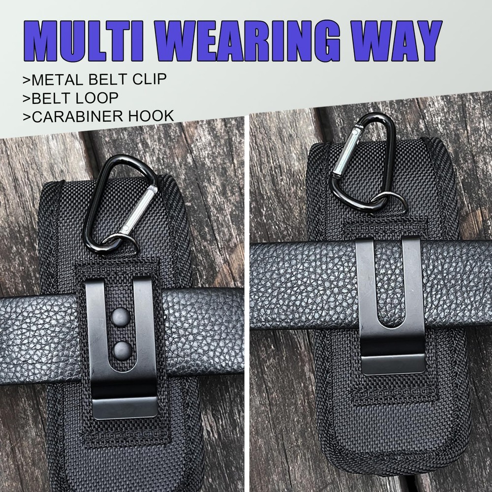 Multitool Sheath, EDC Belt Pouch Organizer for Men,Tool Sheath 1Pack Black