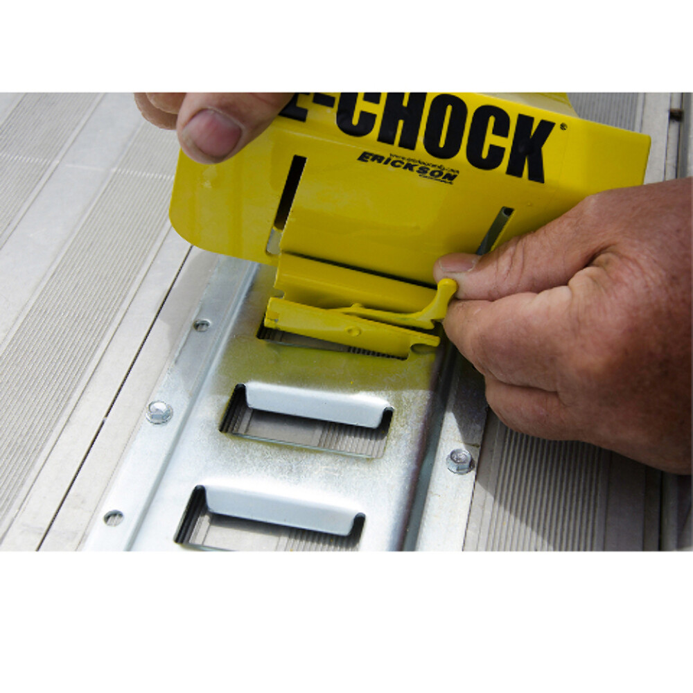 Erickson 09162 E-Track Moveable E-Chock Wheel Chock 1Pc