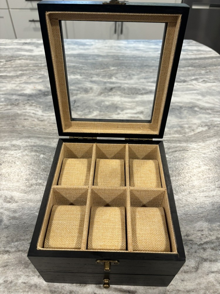 Exper City Watch Box Black