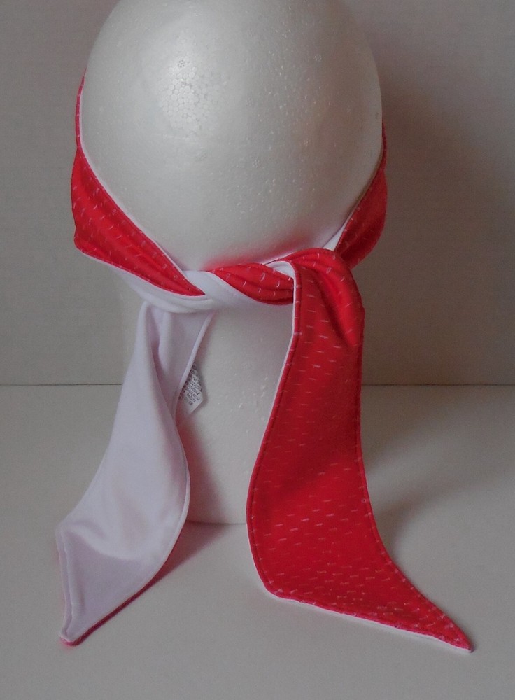 Nike Dri-Fit Head Tie Reversible Men Bright Crimson/White/White