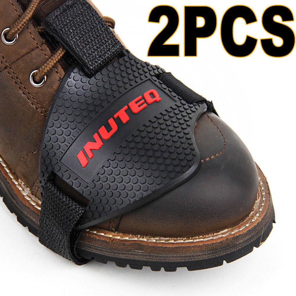 2X Motorcycle Shift Shoe Boot Protector Covers Guard Protective Gear Shifter Pad