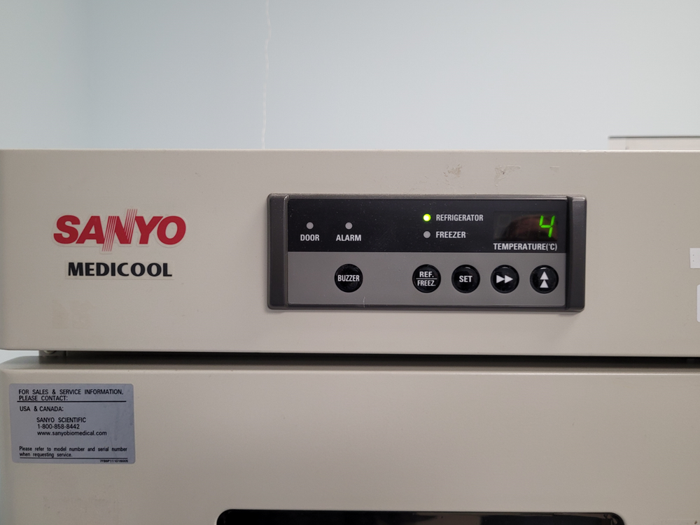 Sanyo MPR-214F Pharmaceutical Refrigerator w/ Freezer