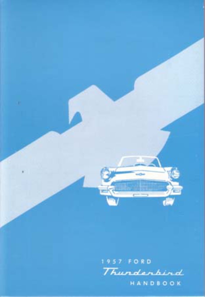 1957 Ford Thunderbird Owner's Manual