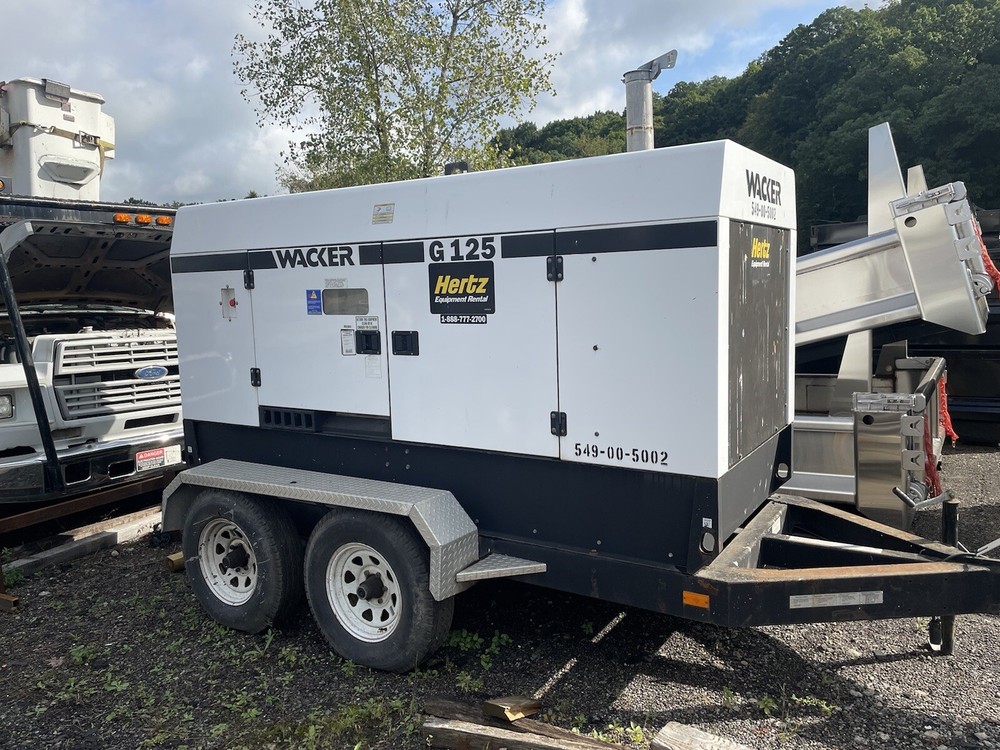 wacker g125 generator