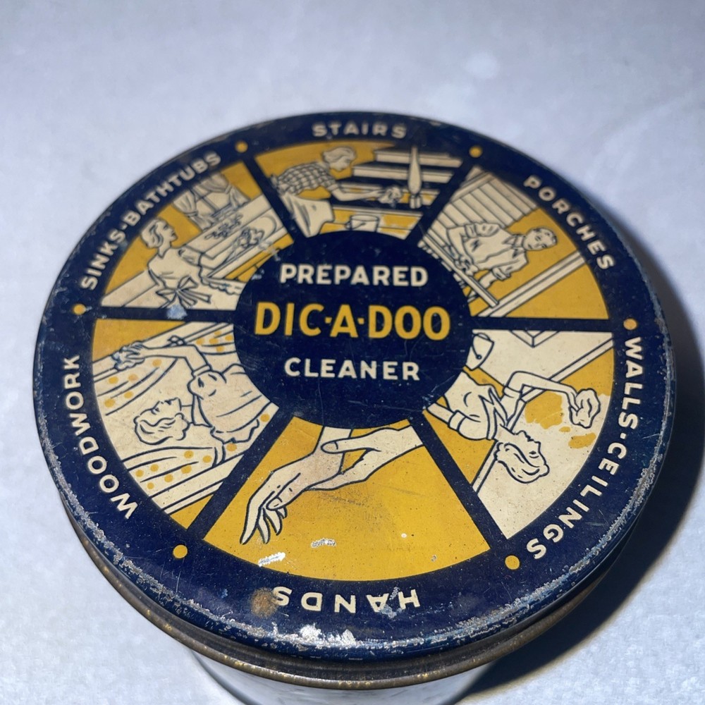 Dic-A-Doo Prepared Waterless Type Cleaner Can