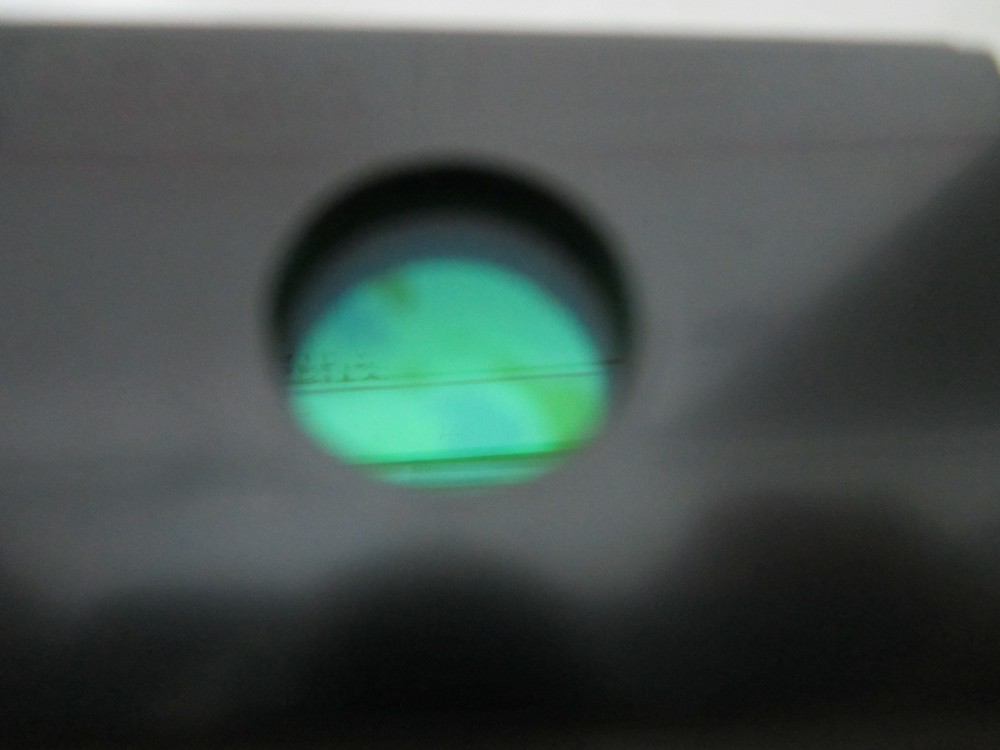 MICROSCOPE OPTICAL SLIDE FILTER ZEISS GERMANY [delaminated] OPTICS BIN#N5-21