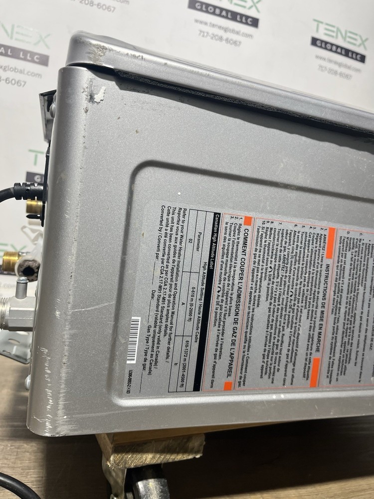 Rinnai RXP199iN Tankless Water Heater 199k BTU Natural/Propane Gas (B-1 #1760)