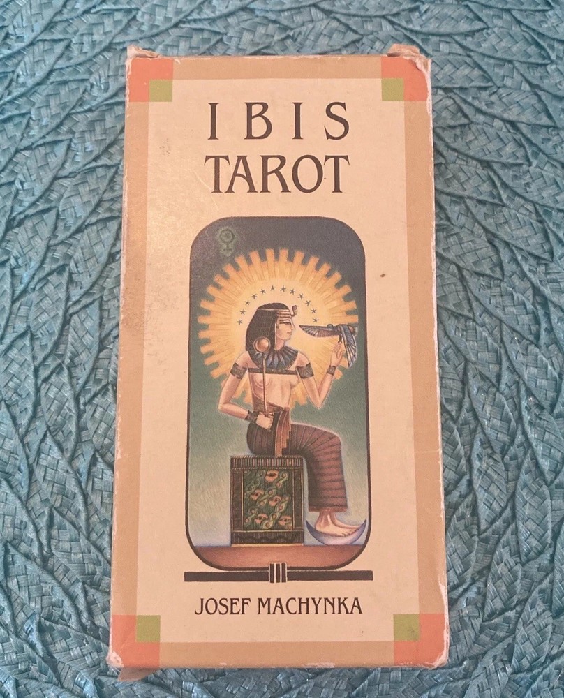 IBIS Tarot Deck 1991 Josef Machynka Complete Deck with Card Reading Handbook