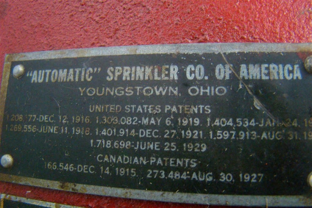 Automatic Release Sprinkler Co. 75-59 45213