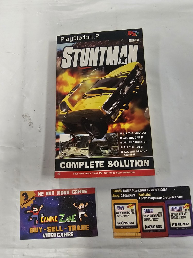 Playstation 2 Solutions Stuntman Complete Solution. P2 Magazine Extra!!