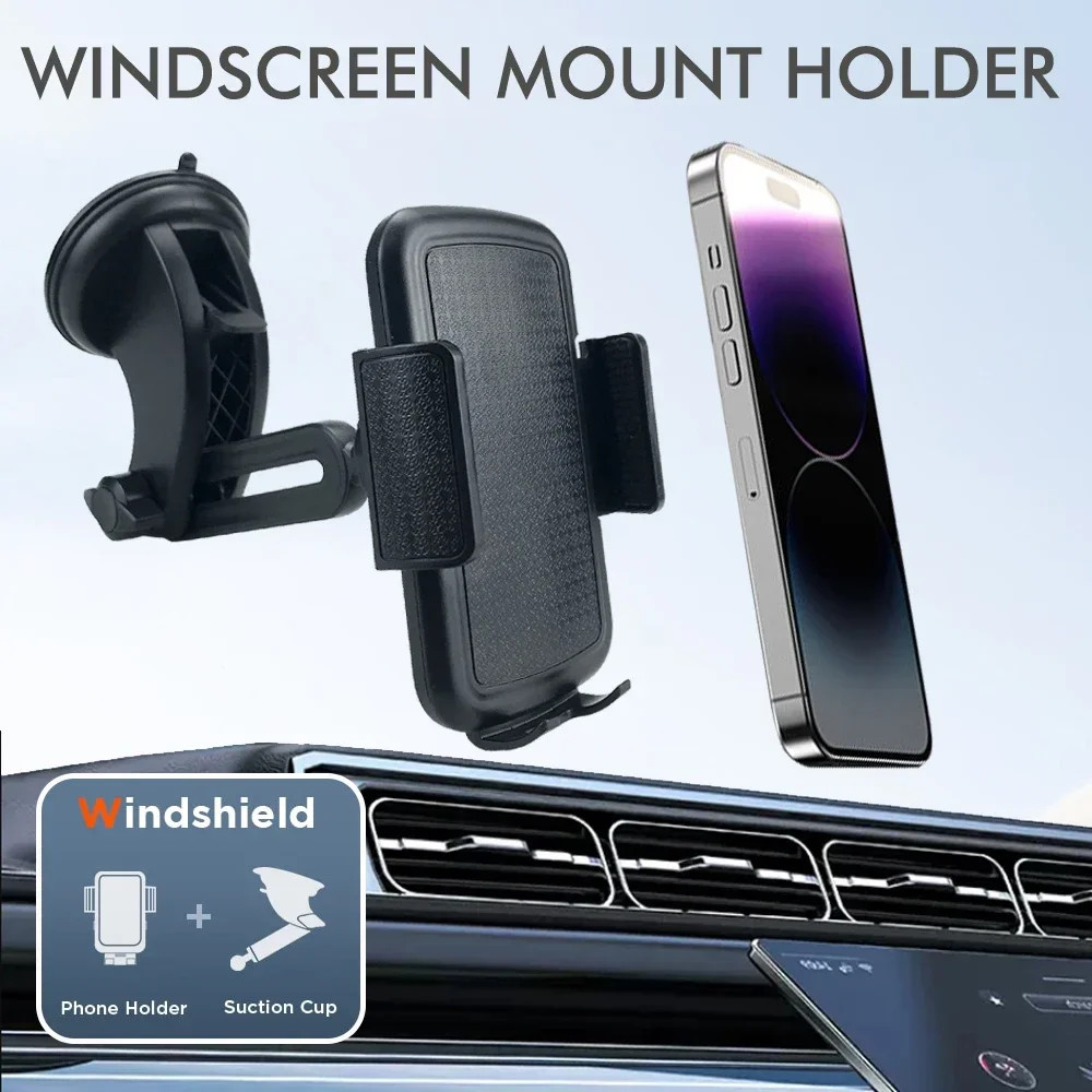 360° Universal Mount Holder Car Stand Windshield For Mobile Cell Phone GPS