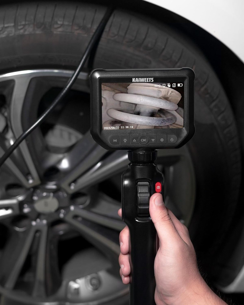 Industrial Two-Way Borescope Endoscope Snake Inspection Scope Camera with Light