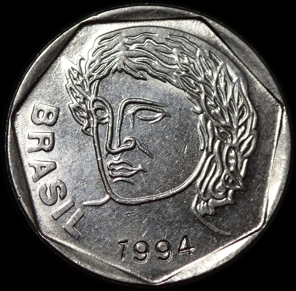 Brazil 25 Centavos 1994  Coin WCA 4111