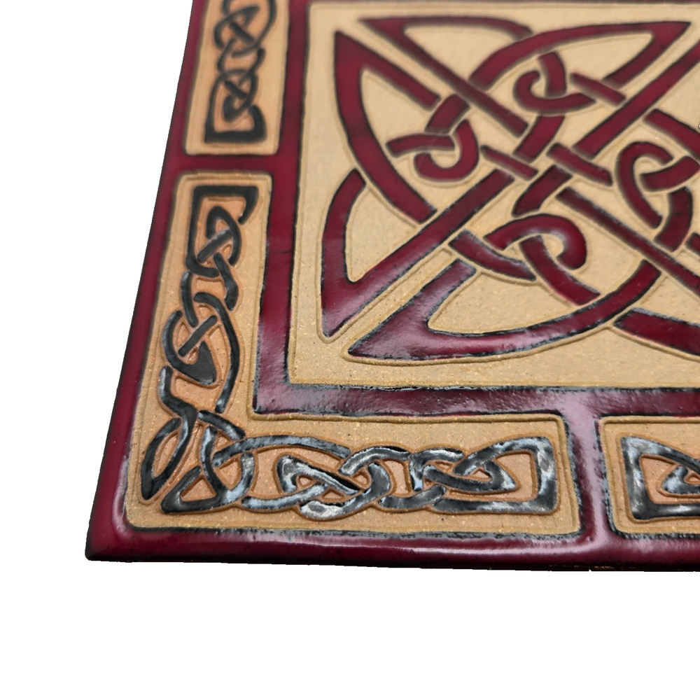 - Celtic Tile by Earthen Craft Pottery Lansing MI