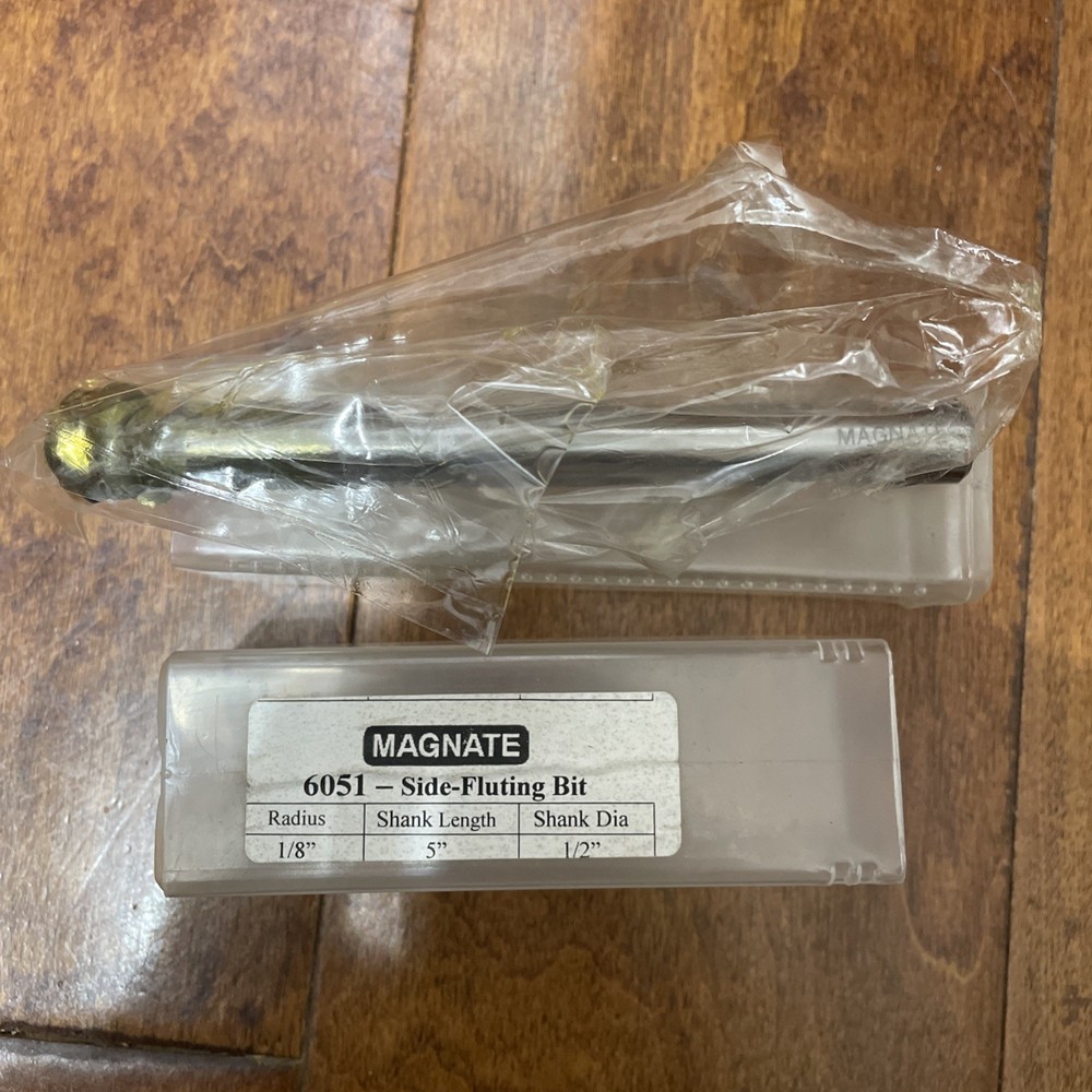 New Magnate 6051 Side Fluting Router Bit.  1/2" Shank