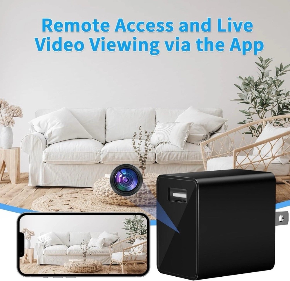 Cámara con cargador USB