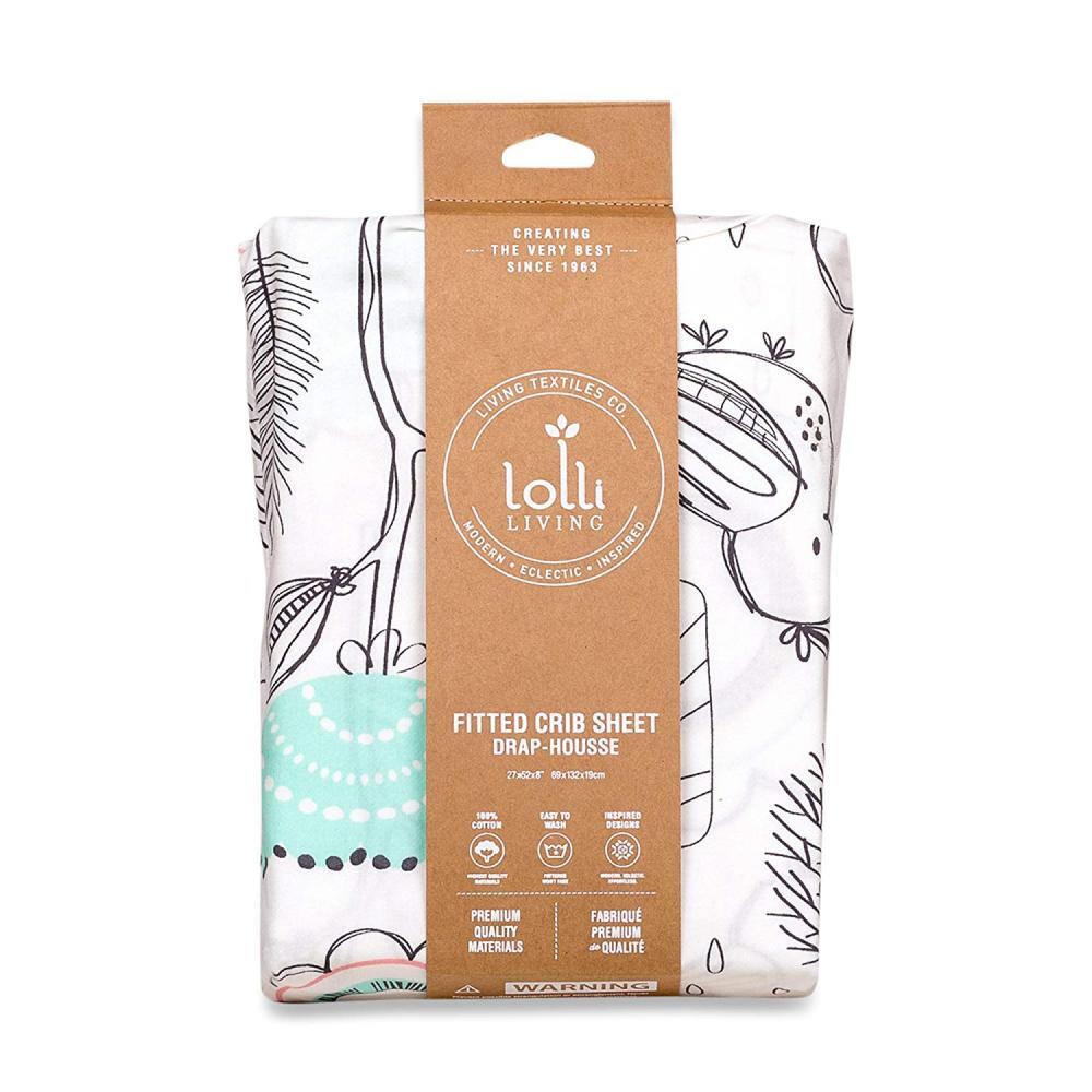 Lolli Living Sparrow 6Pc Crib Bedding Set Include Mobile/Extra Sheet *New*