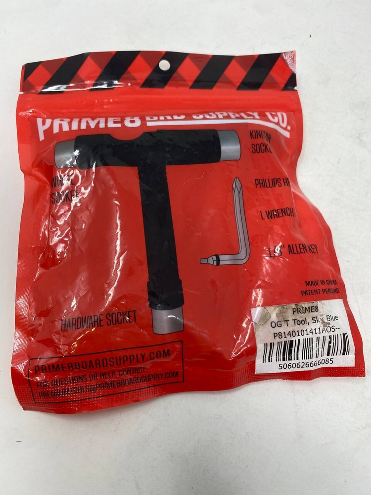 Prime8 Skateboard Tool Number 1 Ratchet Sky Blue