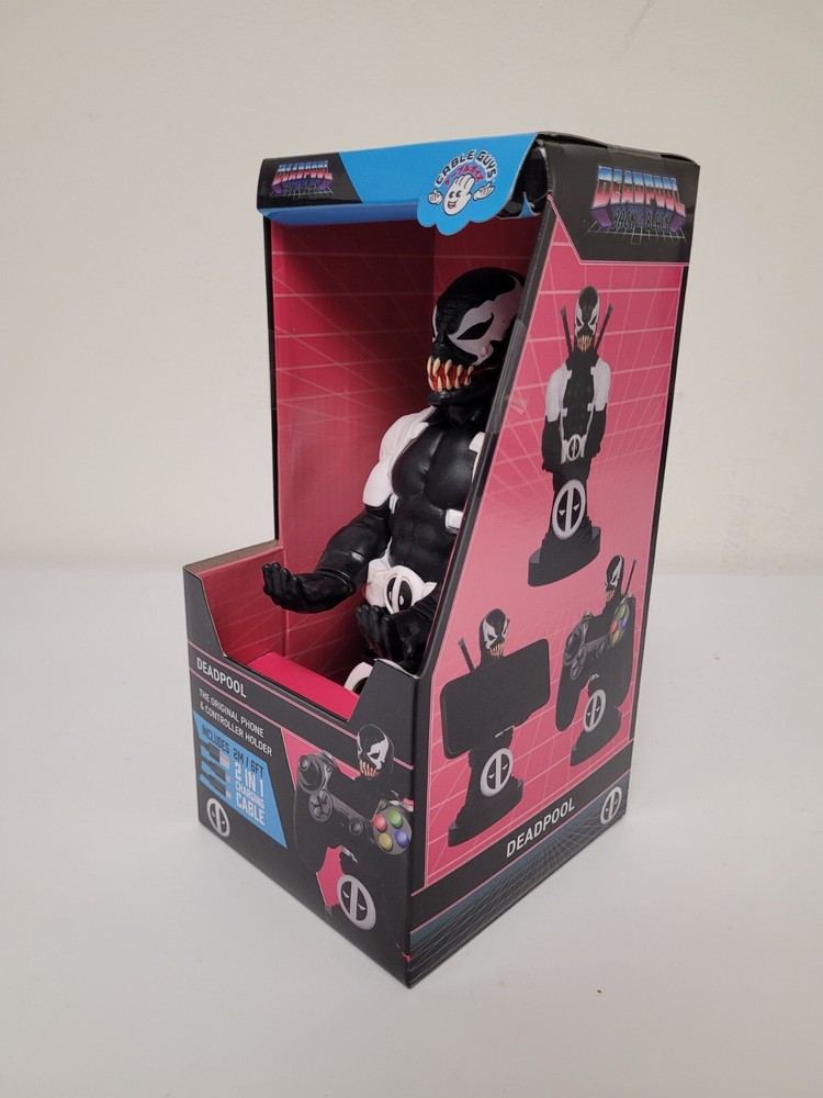 Cable Guys Marvel Deadpool "Back in Black" Phone & Controller Holder *IN HAND*