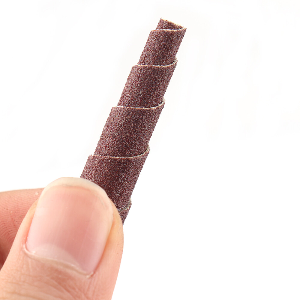 2/5/62Pcs Sanding Cone Engine Cartridge Spiral Roll Port Polish Engine Work Tool