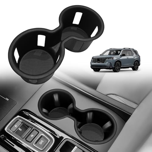 Center Console Cup Holder Inserts Compatible with 2023 Pilot front cup holder