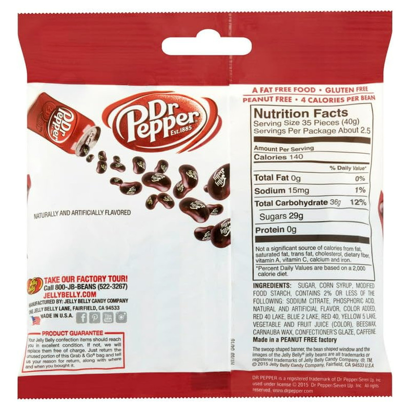 (3 PACK) Dr. Pepper Jelly Beans - 3.5 Oz Each - Bulk Individually Bagged Shareab