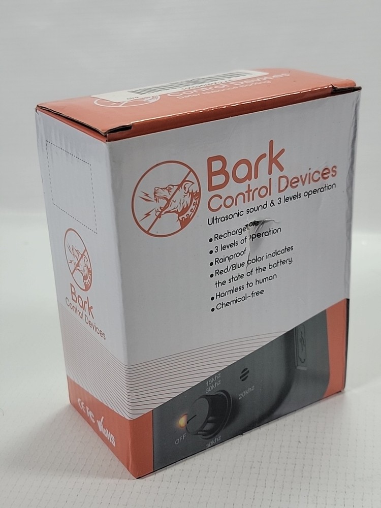 Anti Barking Device, 3 Adjustable Sensitivity and Frequency Levels Waterproof