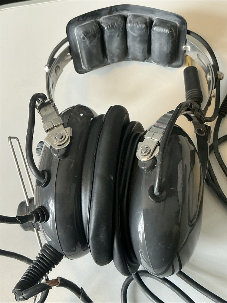 AVCOMM AC-200PNR Passive Aviation Headset Dual Plug