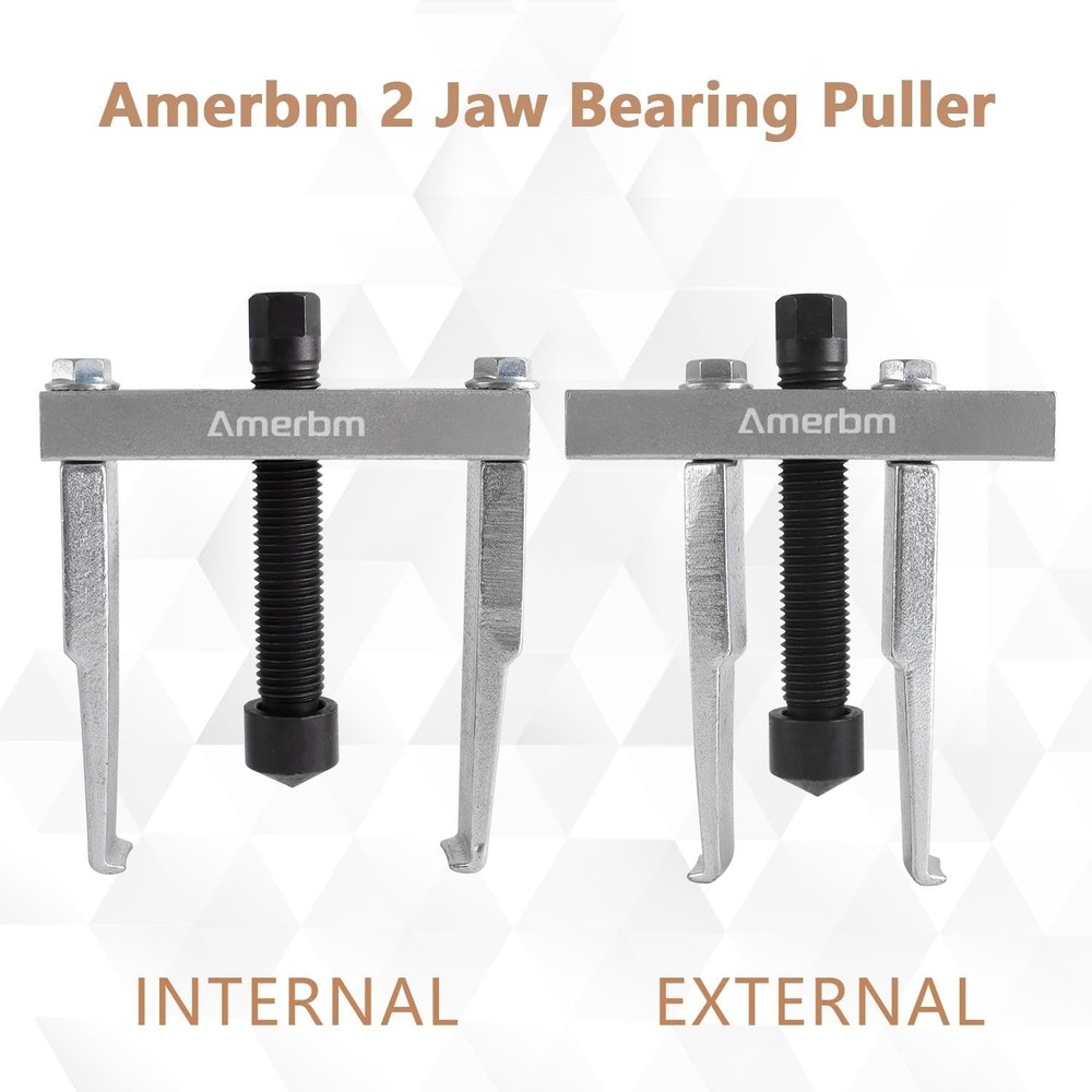 Two Jaw Bearing Puller Remover 30mm - 90mm Adjustable Tool for...