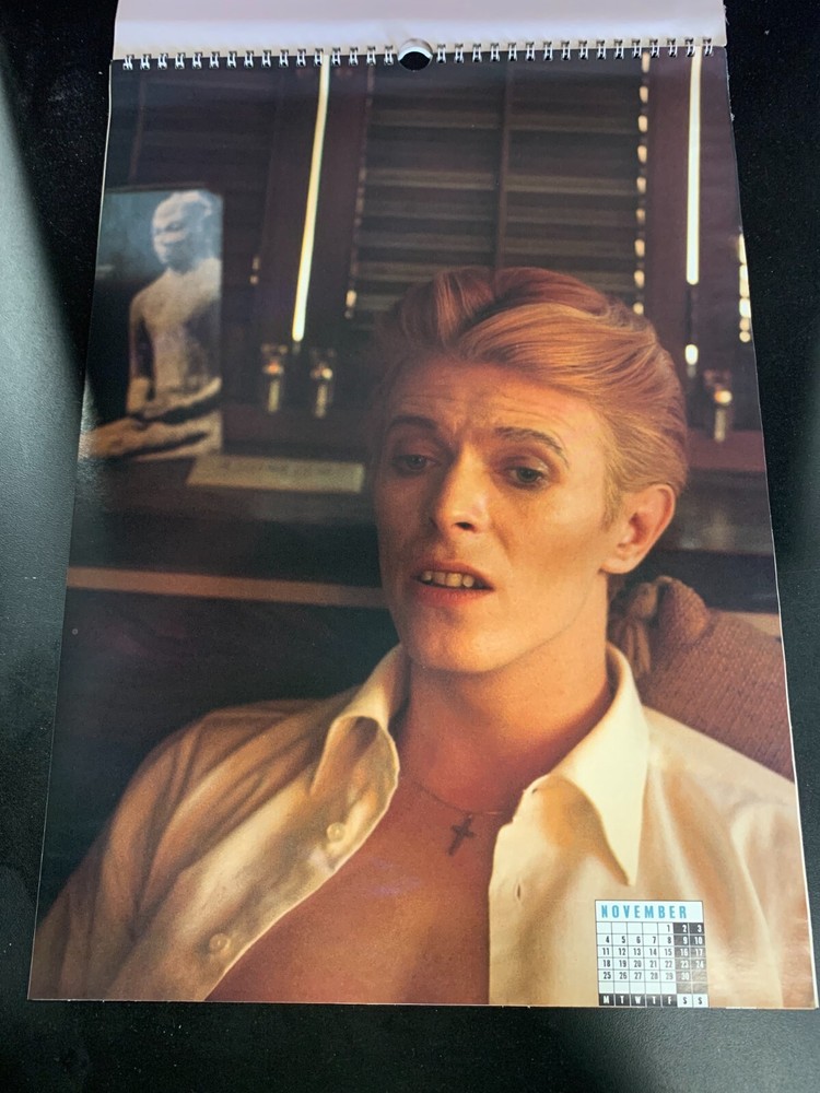 David Bowie - 1991 calendar