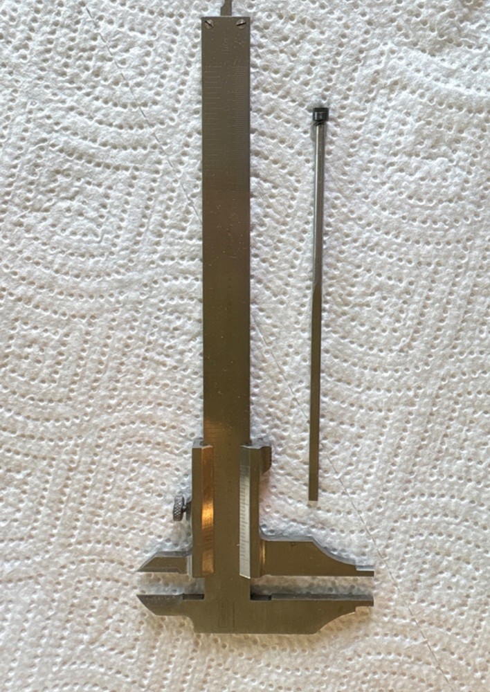 Schweizer Vernier Caliper Precision Measuring Tool with Protective Storage Case