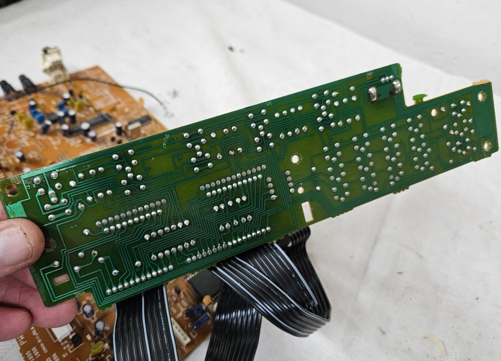 PIONEER PD-4350 Compact Disc CD Player Display & MAIN PCB Working