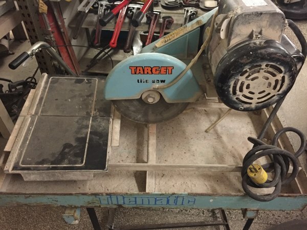 Target 1.5HP Tile Saw TA10100 PICK UP ONLY