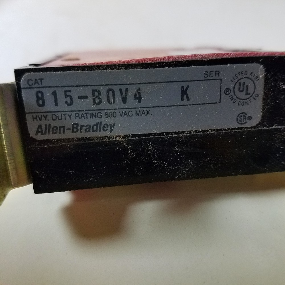 Allen Bradley 815-B0V4 Overload Relay