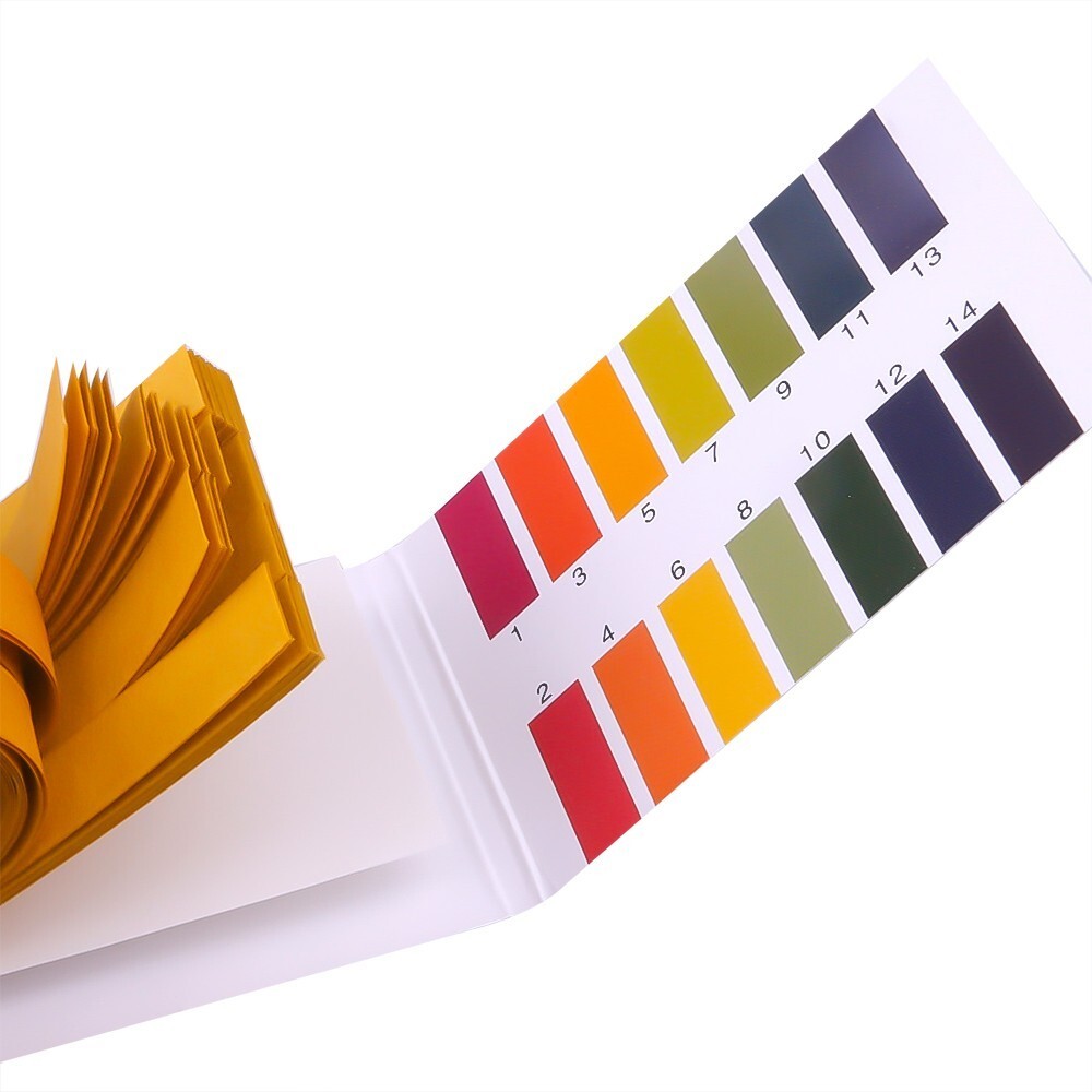 Accurate pH Indicator Test Strips 80 Pack Litmus Tester for Lab Analysis