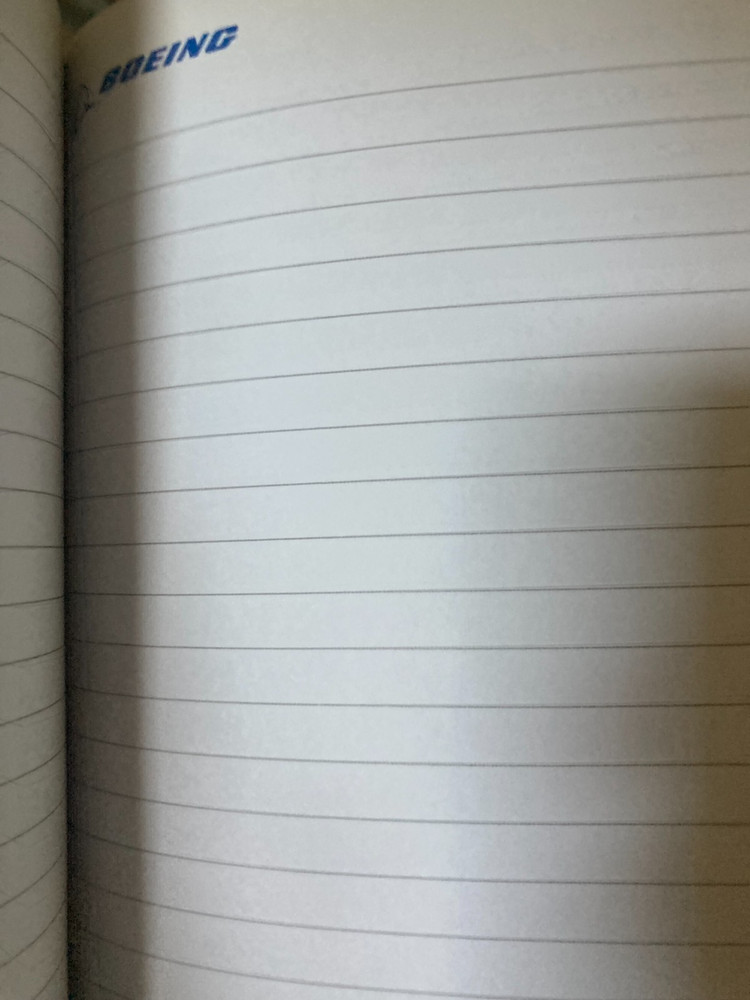 Boeing CH-47F Chinook Notebook with lined pages