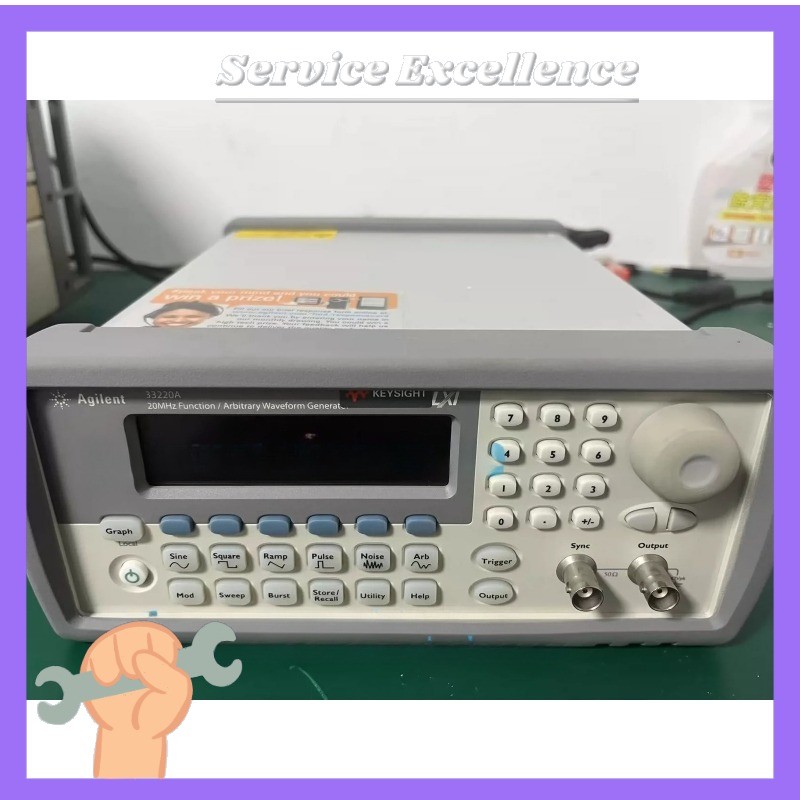 1PCS HP KEYSIGHT Agilent 33220A 20 MHz Function/Arbitrary Waveform Generator