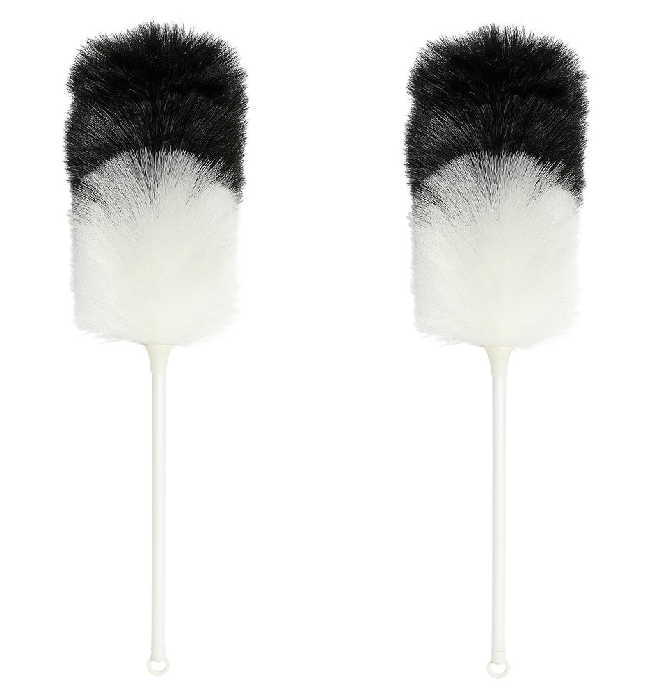 2-Pack Polyester Dusters 22  – Non-Allergenic Electrostatic Dust Cleaners