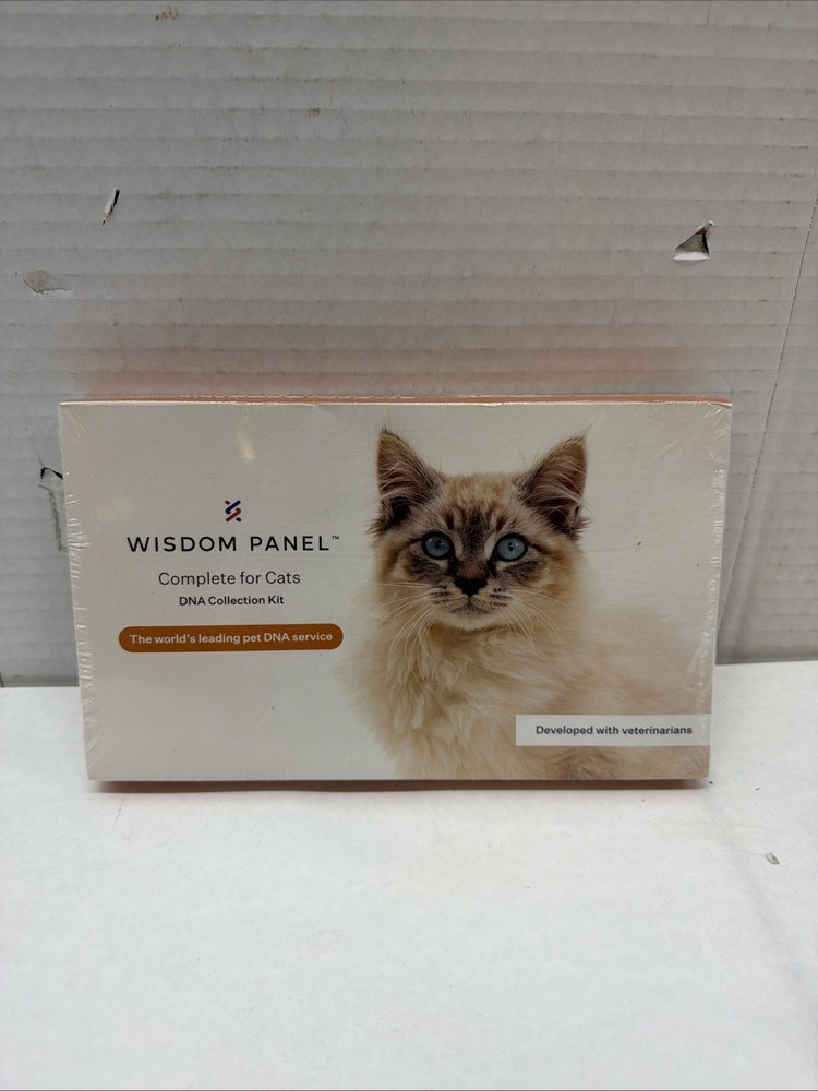 Wisdom Panel Complete Cat DNA Collection Kit NEW SEALED
