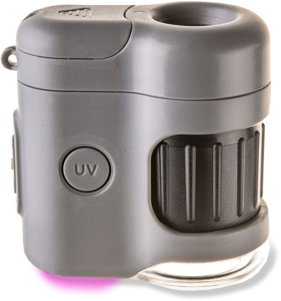 Carson MicroMini HookUpz 20X Microscope, Black/Grey, MM-380