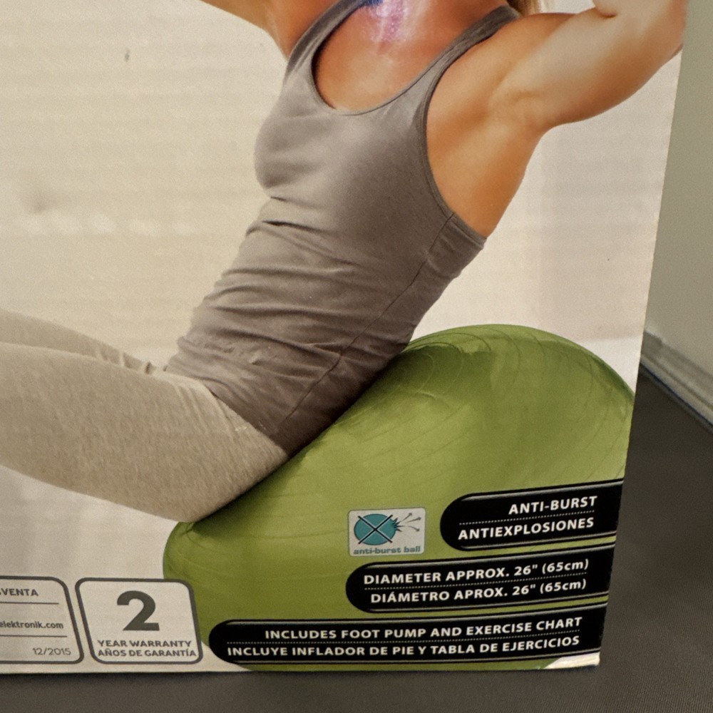 New Crane Exercise Ball 26” Green