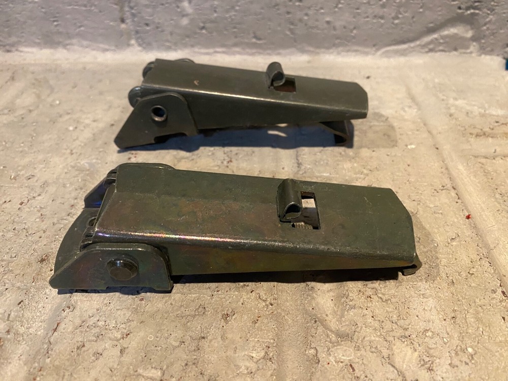 Pair of Clamps for the Humvee Pioneer Tool Rack
