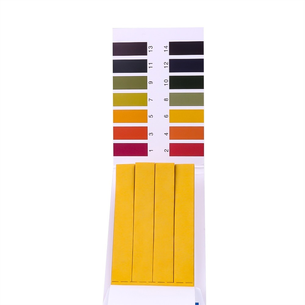 Accurate pH Indicator Test Strips 80 Pack Litmus Tester for Lab Analysis