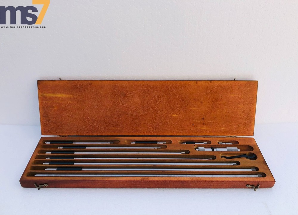 STARRETT INSIDE MICROMETER 100-1000MM WITH WOODEN CASE
