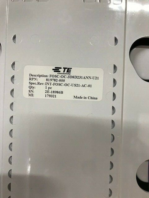 Tyco Electronics TE FOSC-OC-3D8D231ANN-U21 New