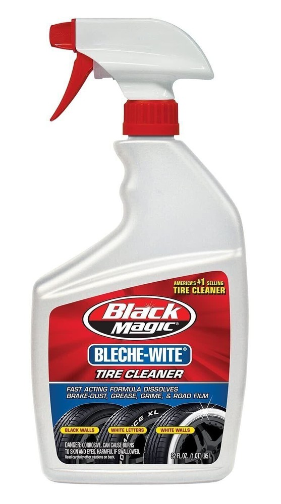 Black Magic 120066 Bleche-Wite Tire Cleaner, 32 oz.
