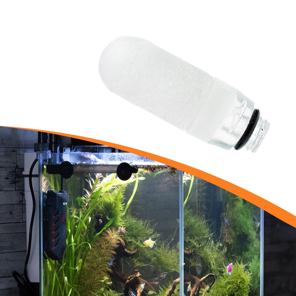 Aquarium Inline CO2 Atomizer Replacement Head Filter Accessory Portable Aluminum