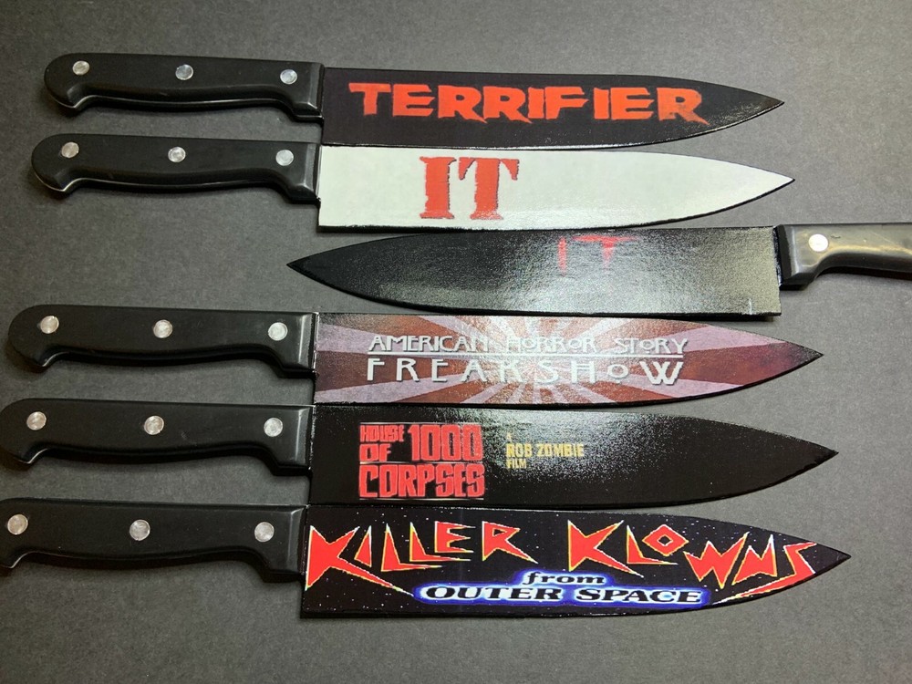 Clown Horror Collection 6 Kitchen Knife Set