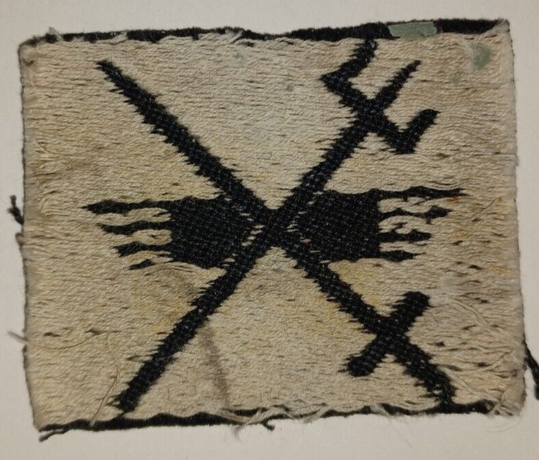 British WW2 - 33rd Indian Corps WW2 Formation Patch, 3548